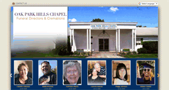 Desktop Screenshot of oakparkhillschapel.com